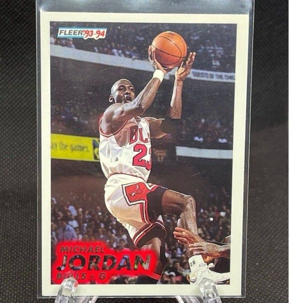 Michael Jordan Card 1993-94 Fleer #28